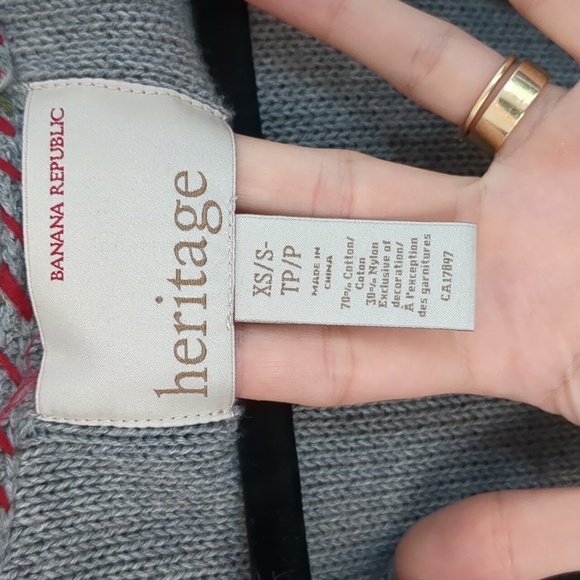 Banana republic, heritage line cardigan-poncho - Picture 2 of 6